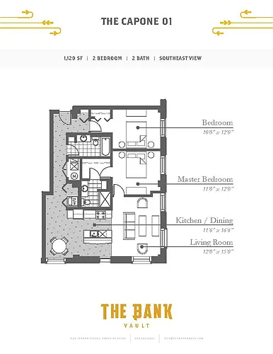 Floor plan The Capone 01