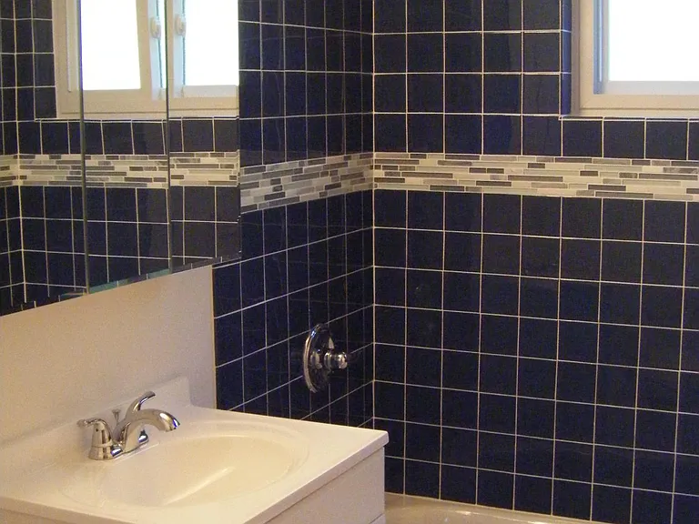 Blue Bathroom