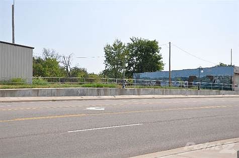 From across the street