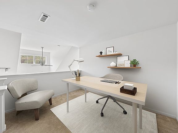 Loft with carpet (select homes)