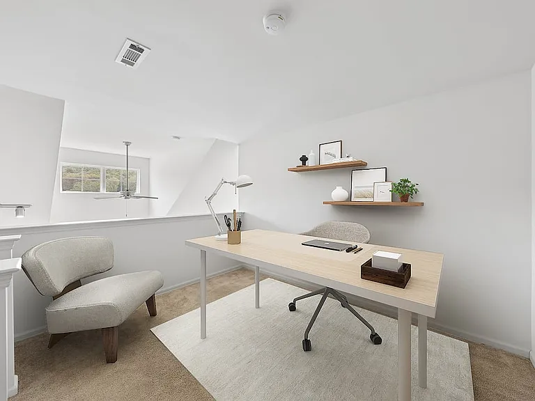 Loft with carpet (select homes)