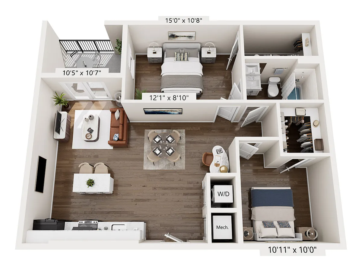 Floor plan B11T