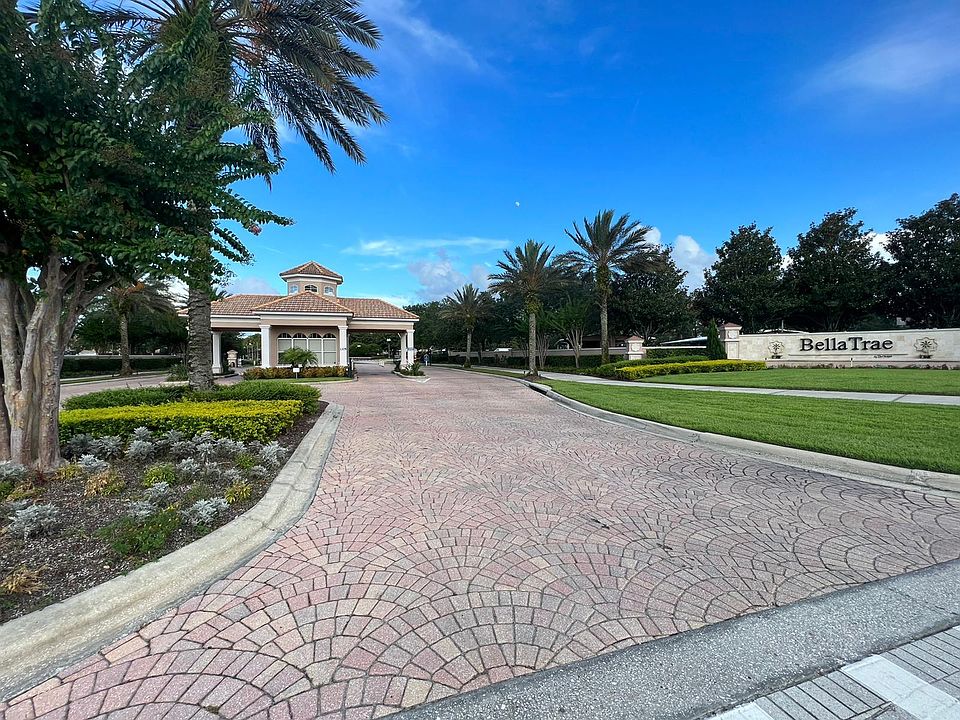 Main entrance. 24 Hour Security. This safe and secure community has entrances on Legends Blvd (Residents Only) which leads to walking path to restaurants and Publix supermarket on Champions Gate Blvd.