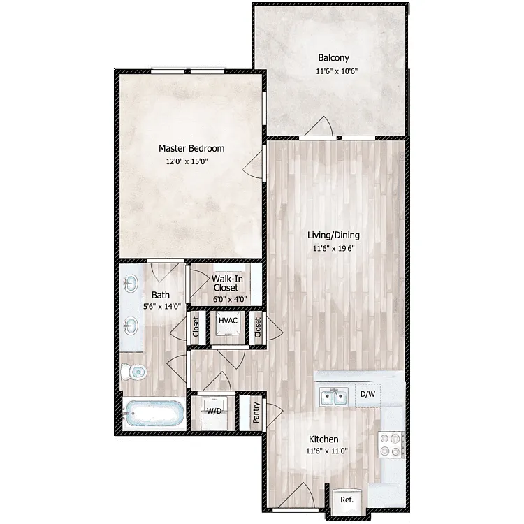 Floor plan Ryman