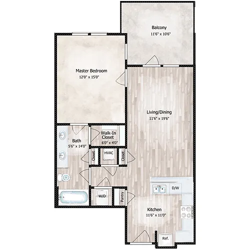Floor plan Ryman