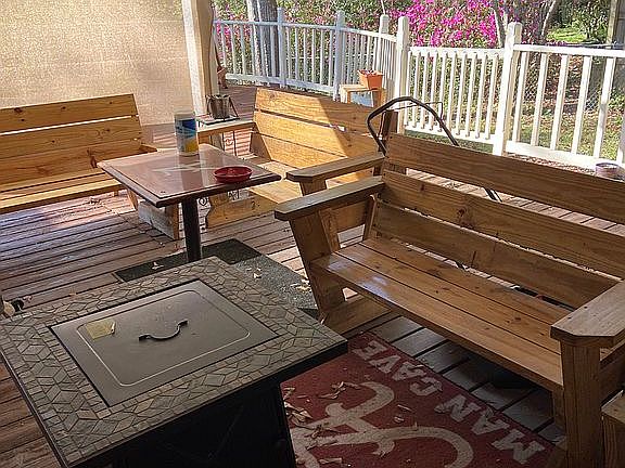 Back Porch covered Patio