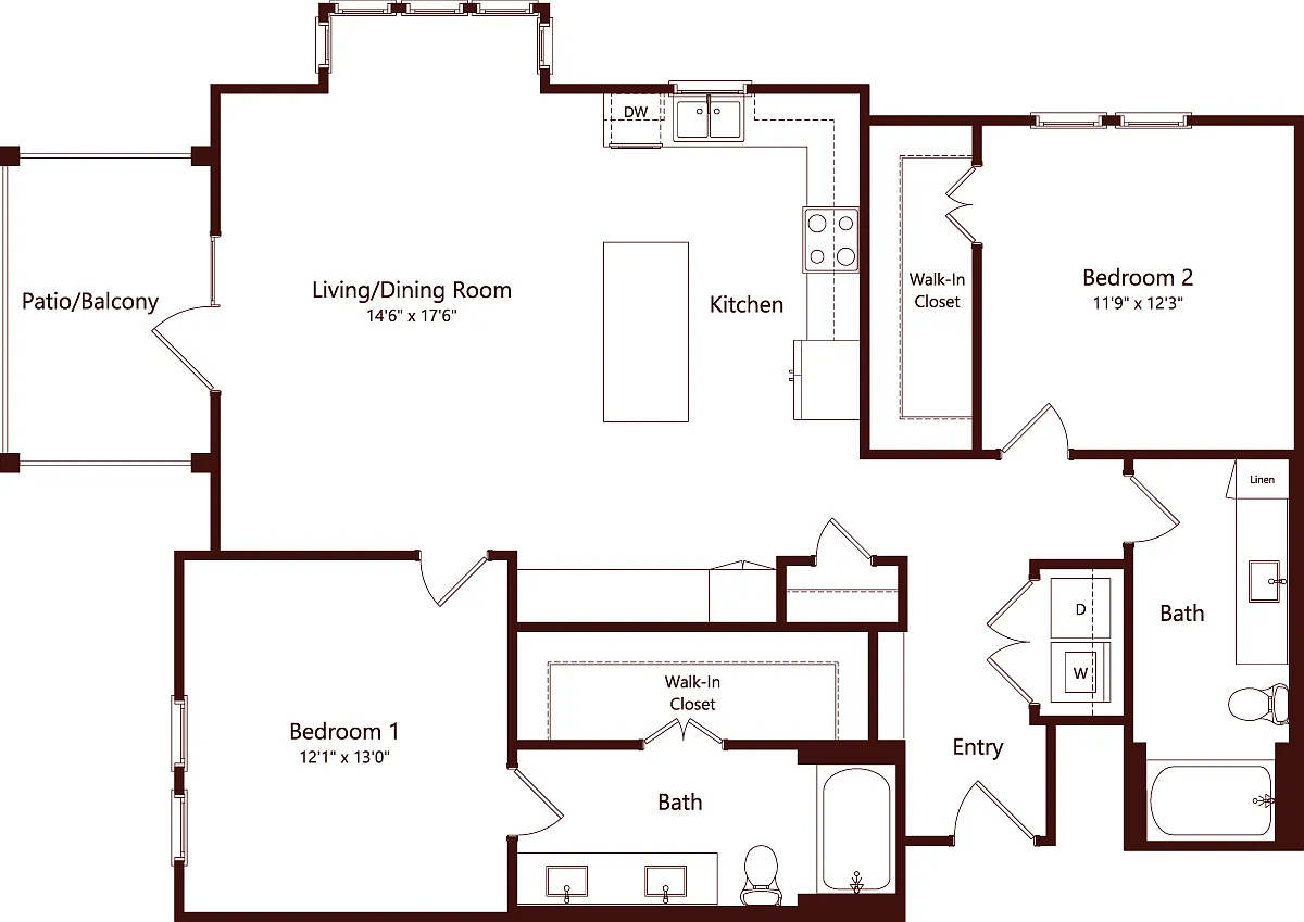Floor plan B4