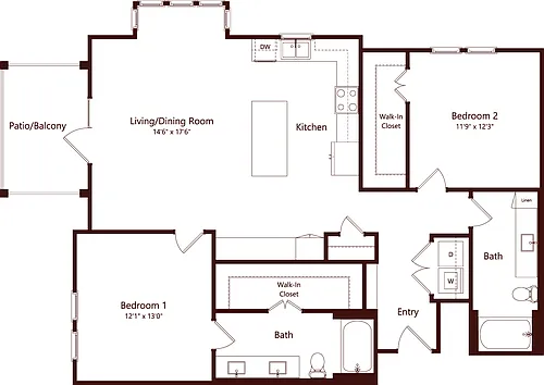 Floor plan B4