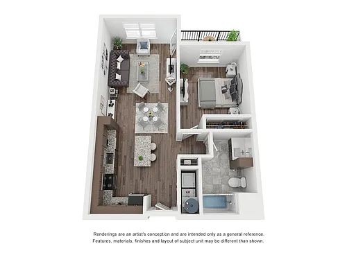 Floor plan 1H