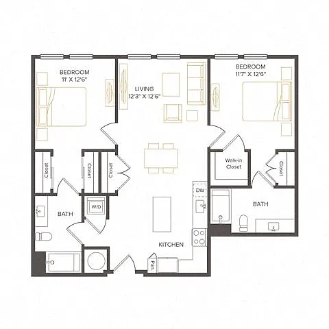 Floor plan B4