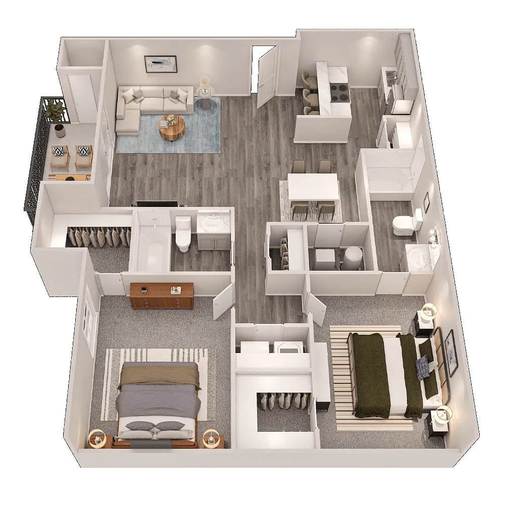 Floor plan Devin - Renovated