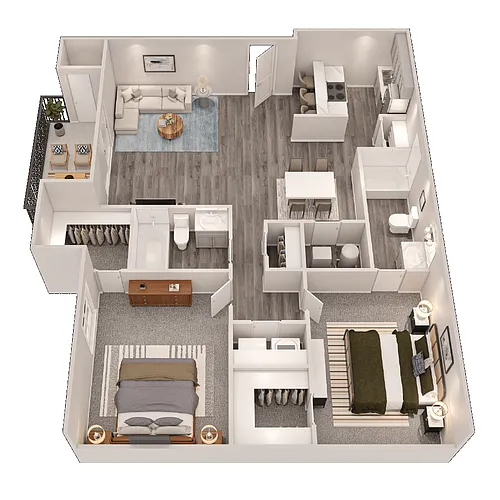 Floor plan Devin - Renovated