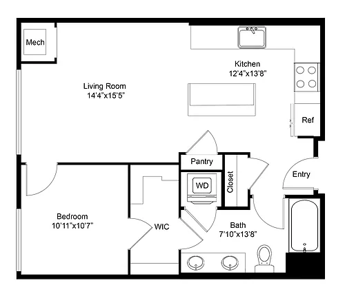 Floor plan B2
