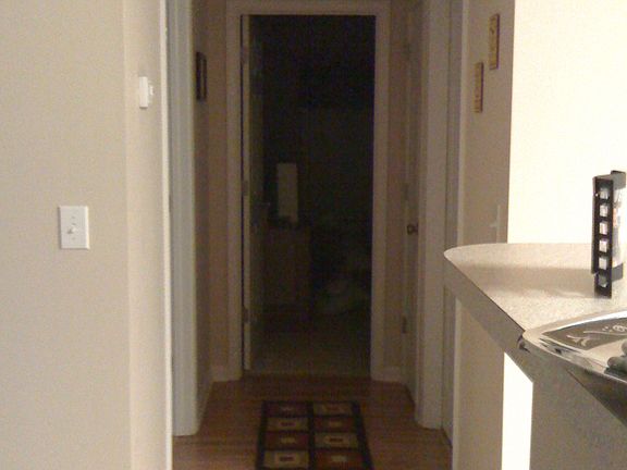 Hall to second bedroom