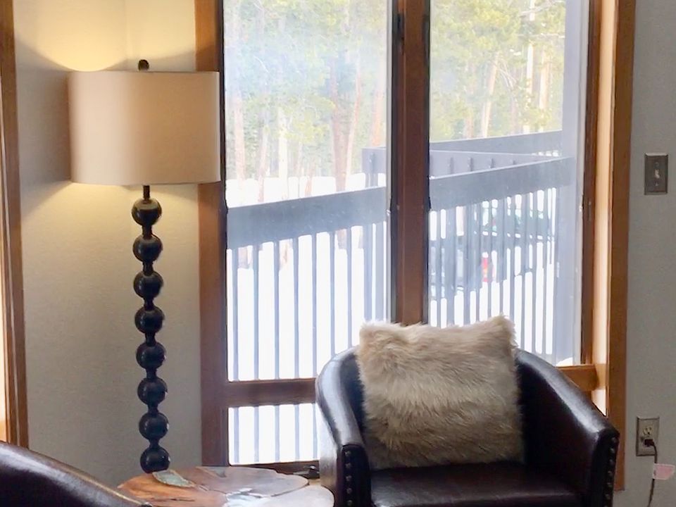 Cozy seating in main room