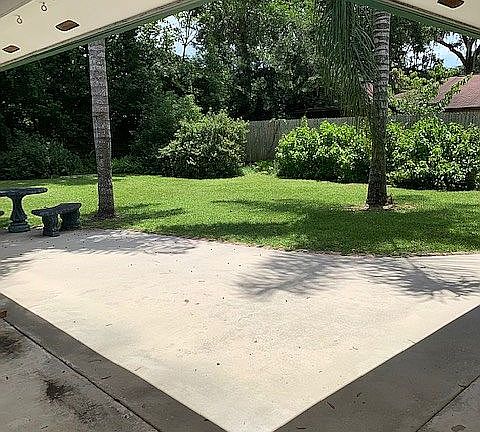Back yard