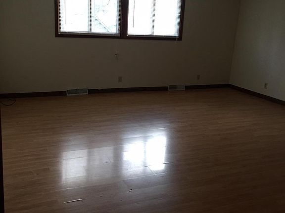 View from kitchen to living room. 