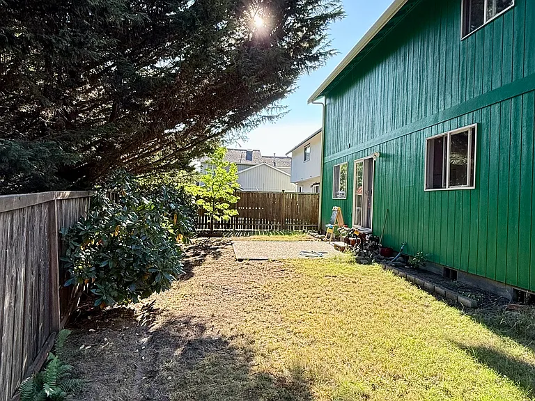 Back yard long view