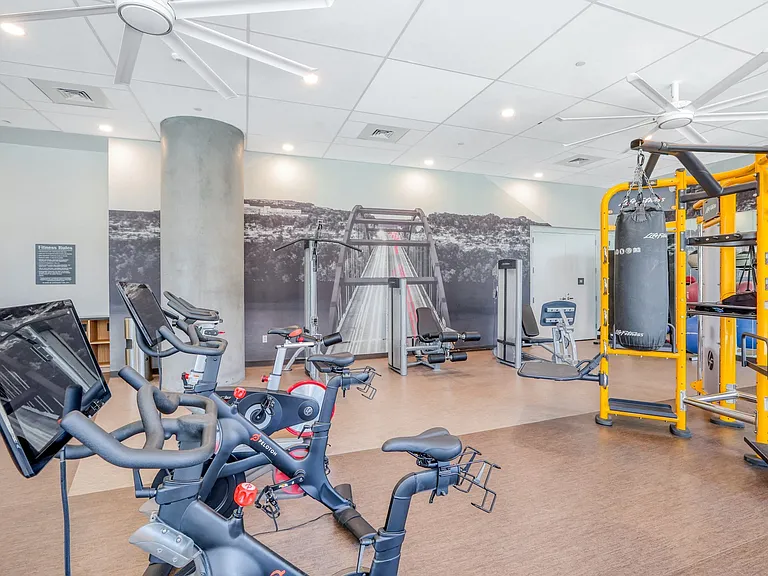 Enjoy our state-of-the-art fitness center and stay fit with a variety of equipment and a Synergy 360 System.
