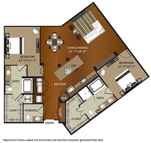Floor plan B5