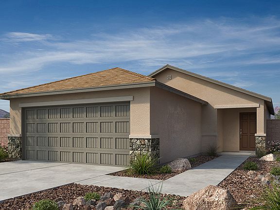 Exterior C with stone