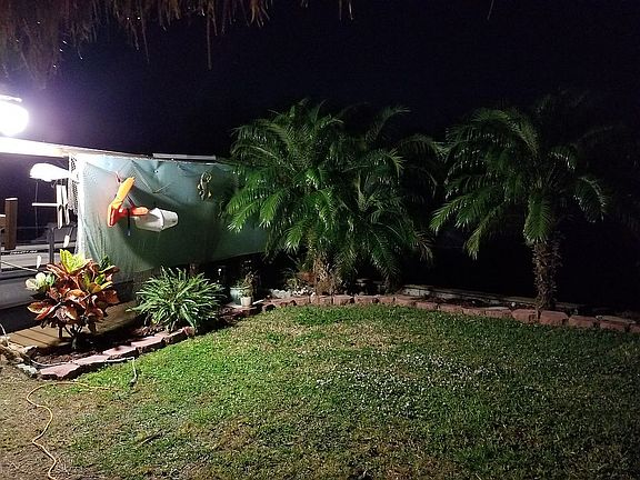 Back Yard at Night