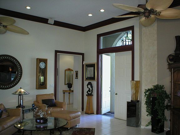 FAMILY ROOM view looking toward front entry