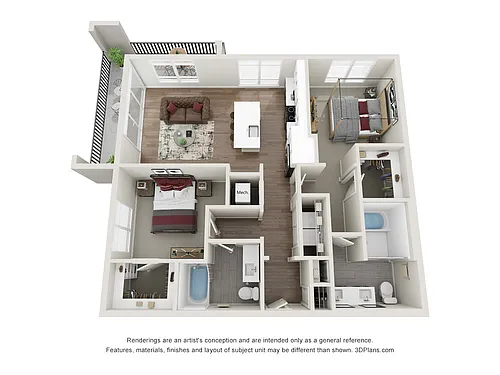 Floor plan B1