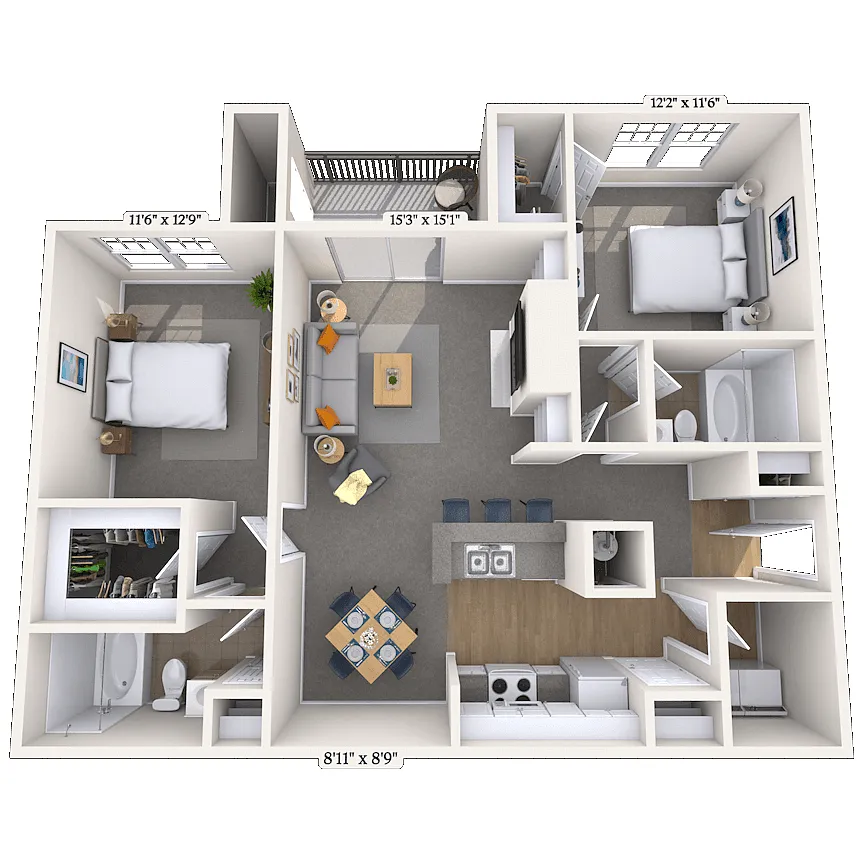Floor plan The Cassini