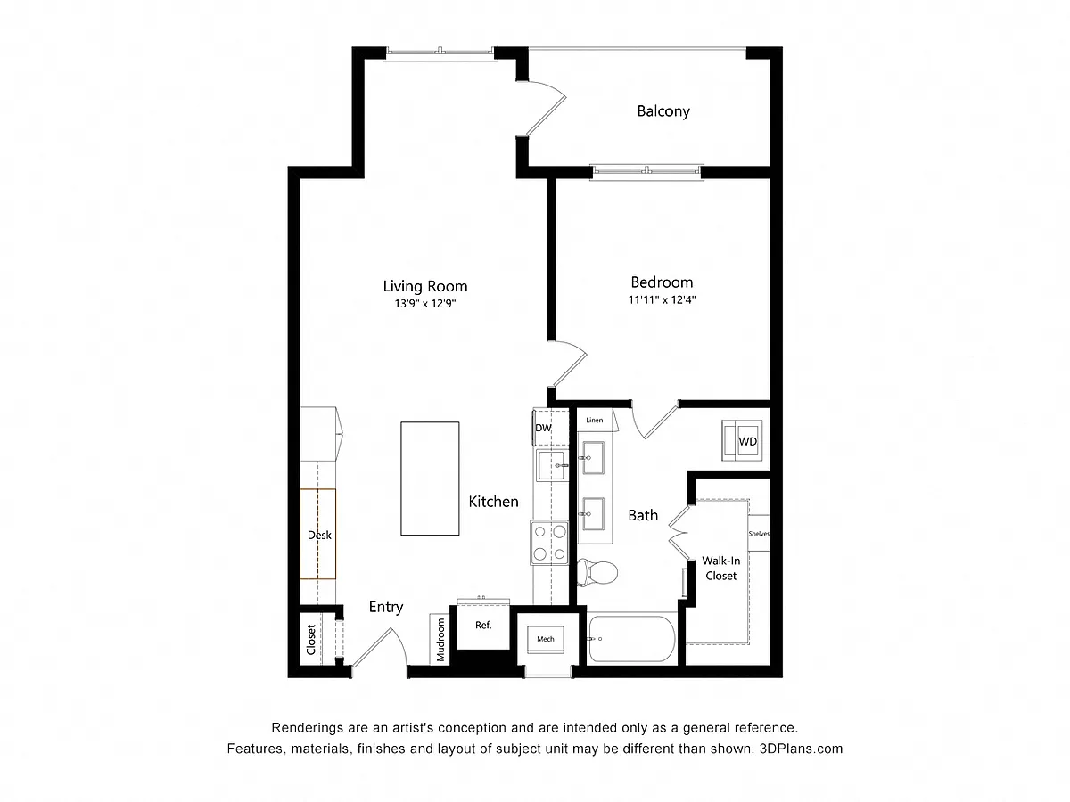 Floor plan TY.A2.4