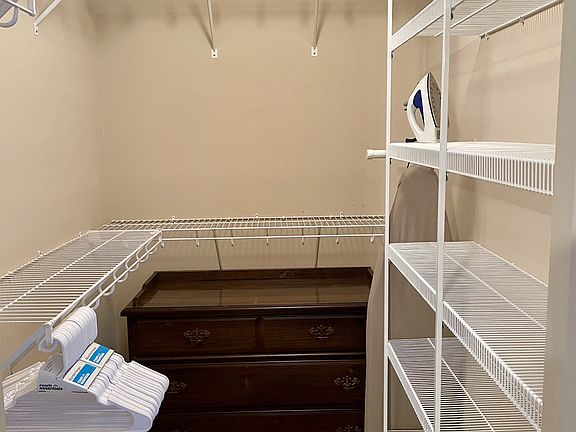 Large walk in closet