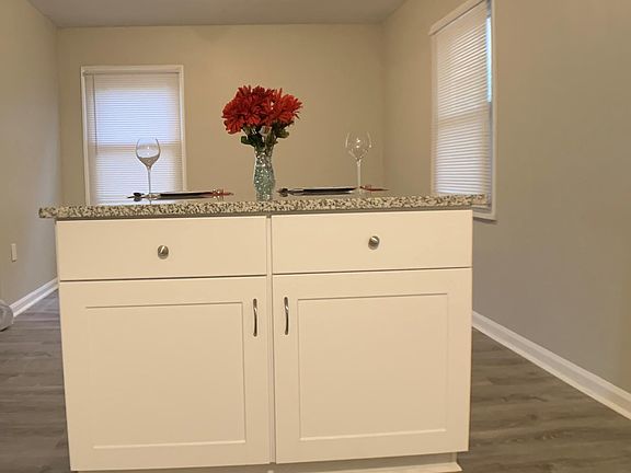 Island is perfect for kids to do homework while parents are cooking....