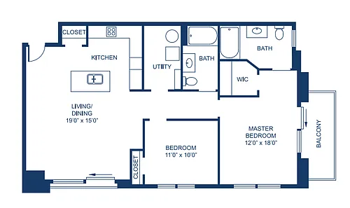 Floor plan Canal