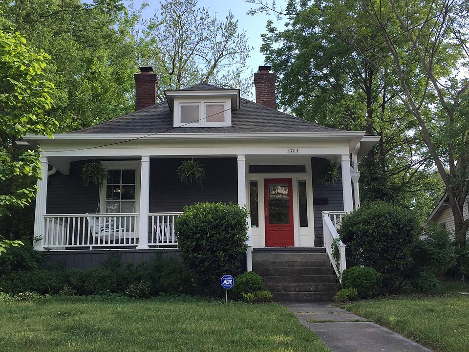 On large lot with big private back yard and mature trees.