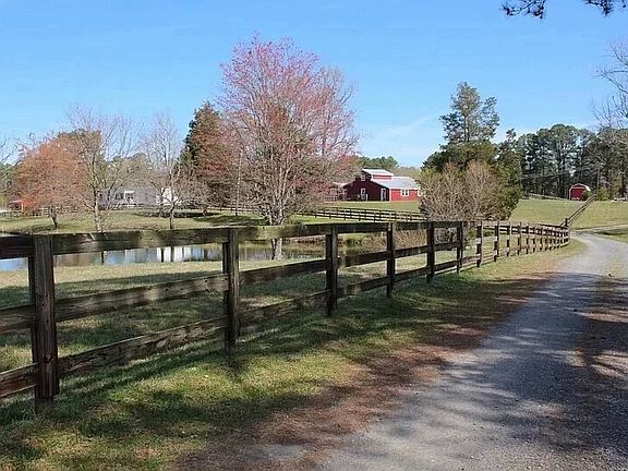 Far back from the road makes a peaceful setting.