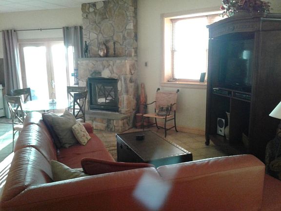 Living Room with sleeper sectional