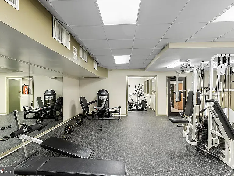 Weight room included