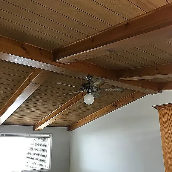 Vaulted ceilings on main floor.