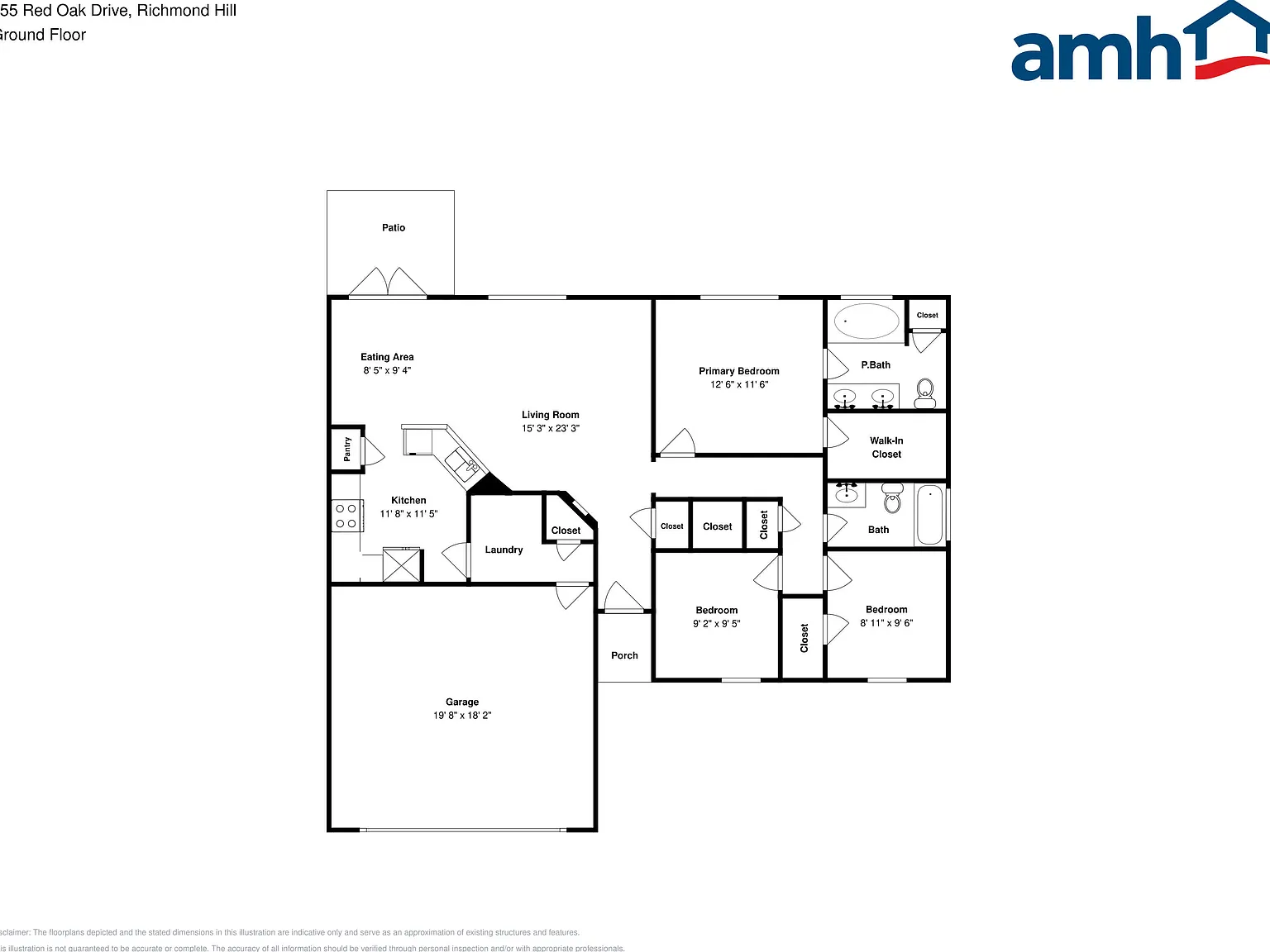 3 bed, 2.0 bath, 1240 sqft, $1,995 — Photo 2