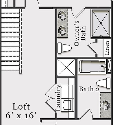 End Second Floor