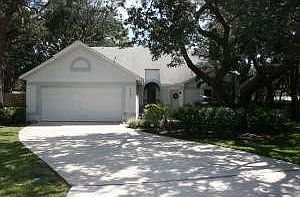 Front of house, west facing.