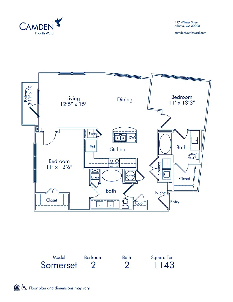 Floor plan Somerset