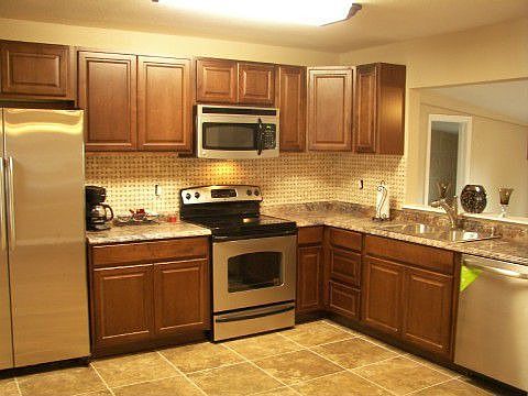 New appliances tile counters  cupboards