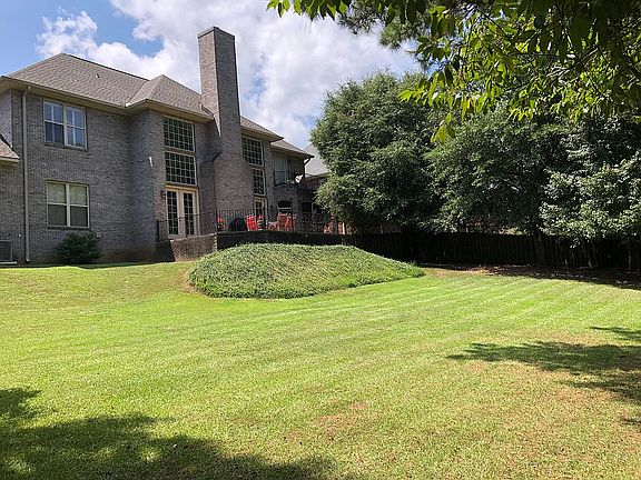 Spacious back yard