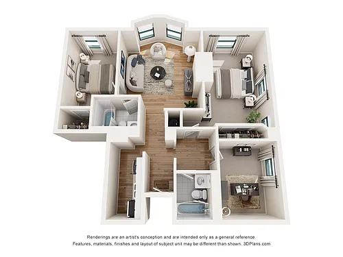 Floor plan Cambridge
