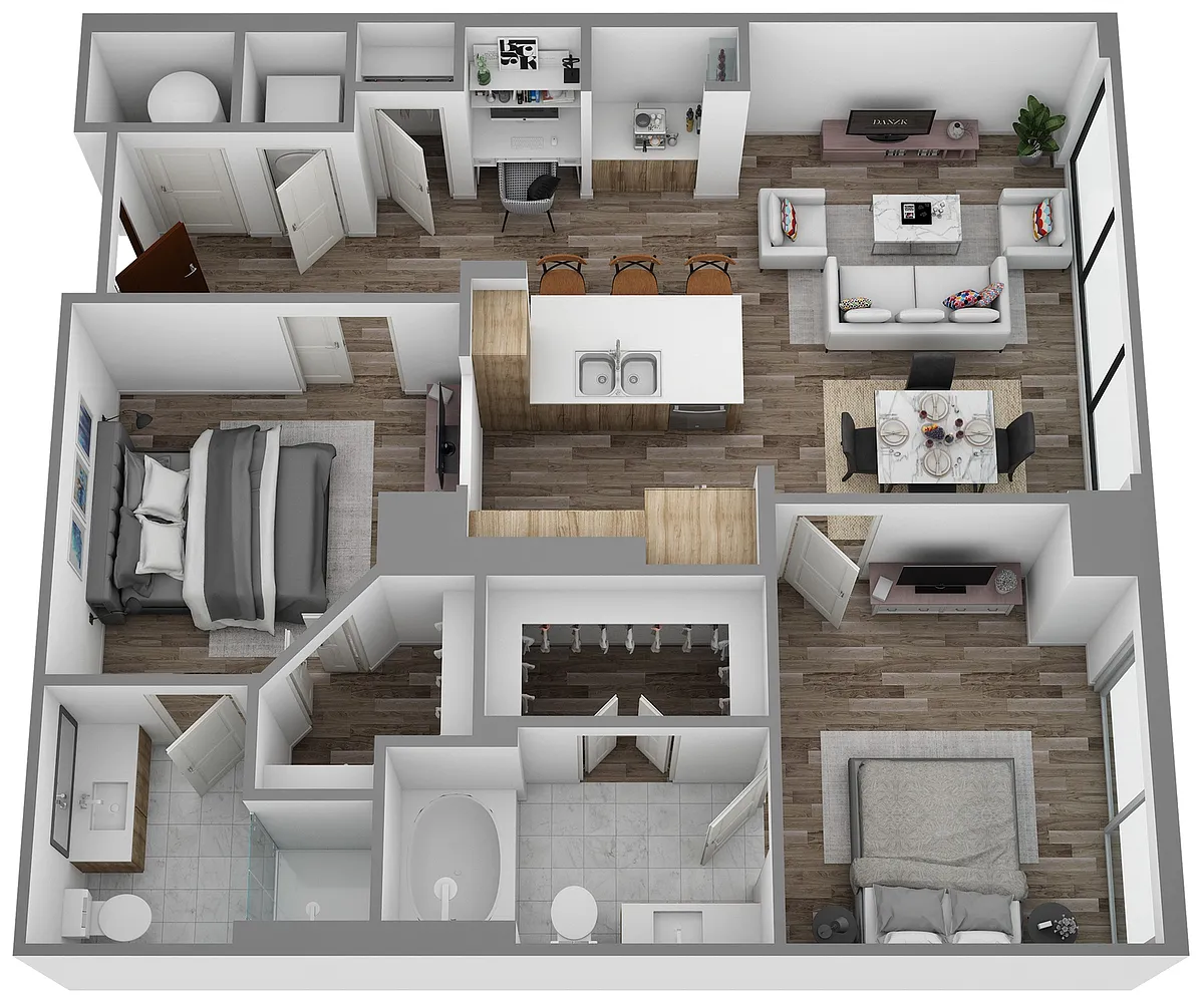 Floor plan K