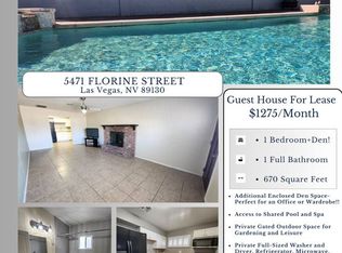 5471 Florine St, Las Vegas, NV 89130