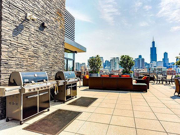 Rooftop, Outdoor Grilling Area