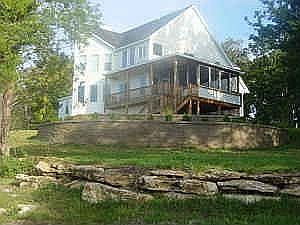 backyard completely fenced in