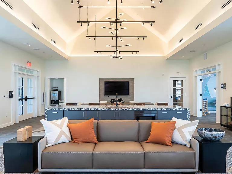 Clubhouse Lounge with Catering Kitchen